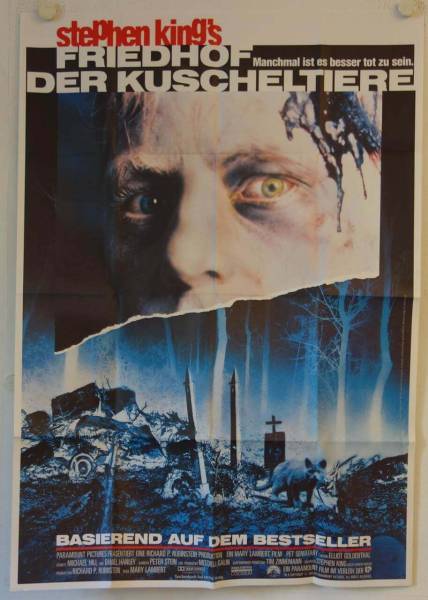 Pet Sematary original release german movie poster